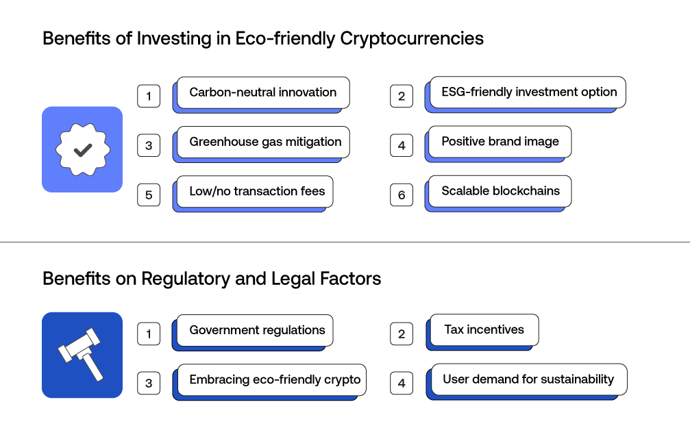 Benefits of Investing in Eco-friendly Cryptocurrencies