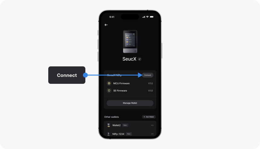 How to connect device