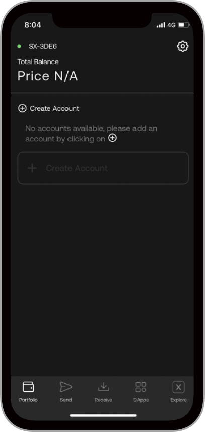 Create Account