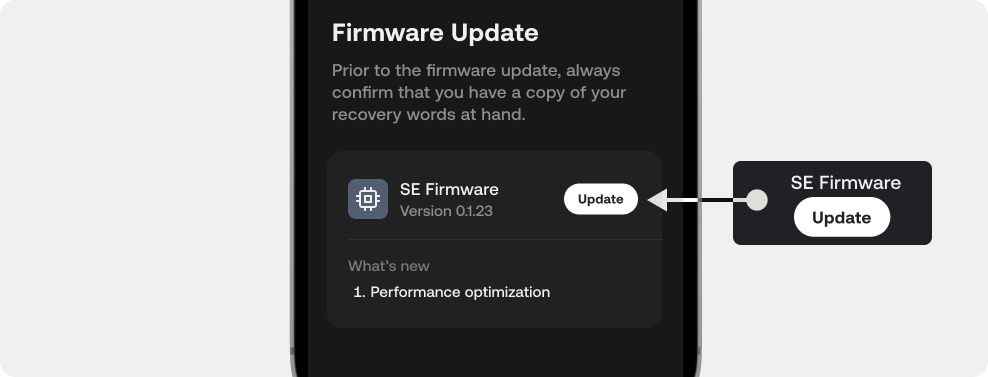 Firmware Update Information