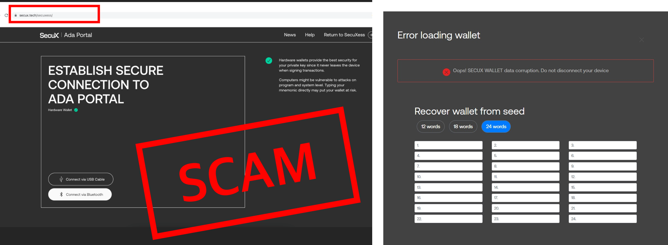 How do crypto phishing scams work?