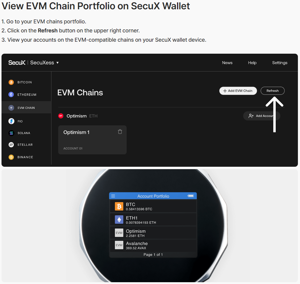 SecuX Crypto Wallets Add 300+ EVM Chains Support