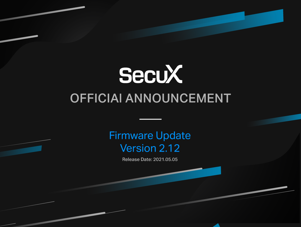 News FirmwareUpdates 2.12