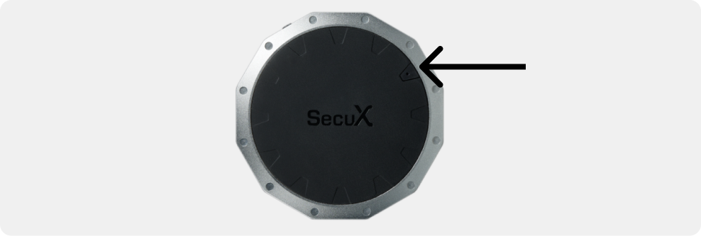 Reset the SecuX Wallet Device