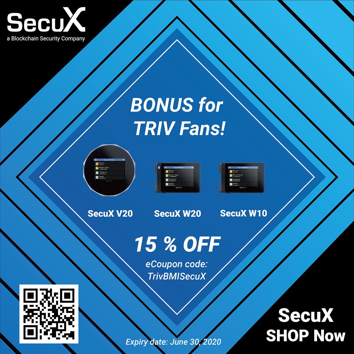 SecuX Crypto Hardware Wallet SHOP