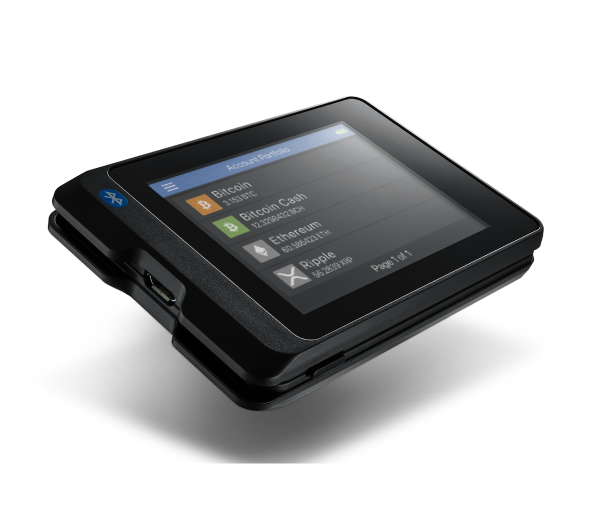 thumbnail image 2 of SecuX W10 Secure Touchscreen Crypto Hardware Wallet – Black 2 of 4