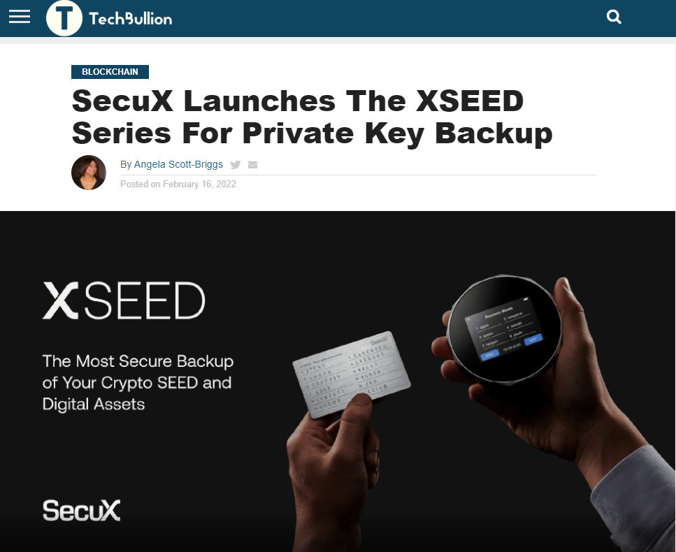 TechBullion X-SEED Series Review