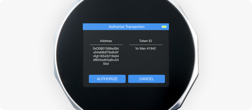 Verify Transaction Details on Your Device